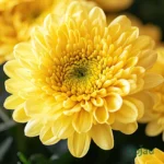 Decorative Chrysanthemum (Guldaudi / Guldavari) Sapling (Choose Color) - Mount Amaro (Yellow)