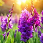 Gladiolus Flower Bulbs (Any color) - Purple