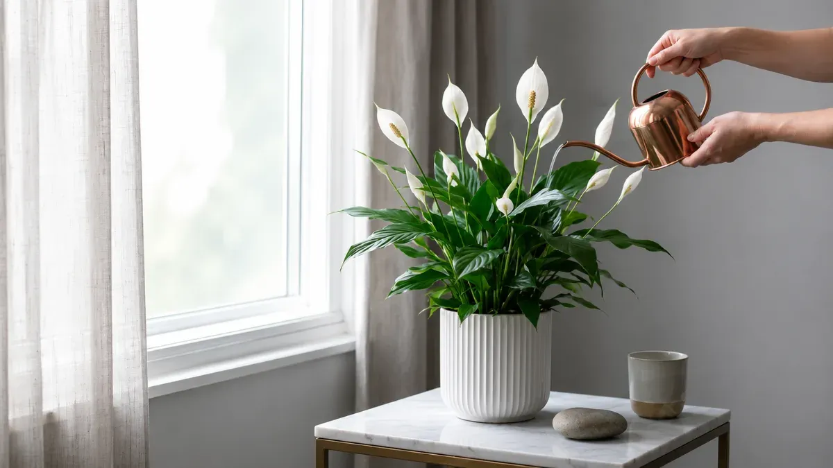 Peace Lily Care Guide Watering, Light & Growing Tips