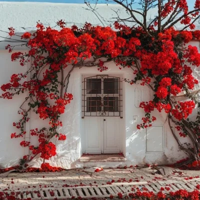Bougainvillea Red Plant