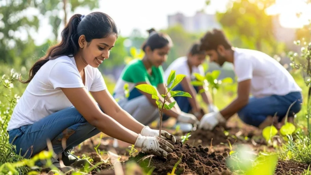 Upjau Plant Services for NGO Plantation Drives and Awareness Campaigns